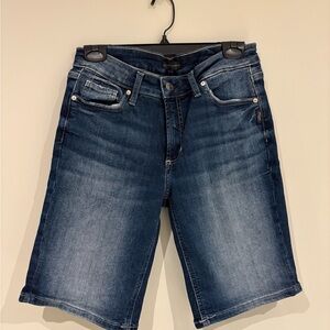 Elyse Bermuda Shorts Silver Jeans Co. W27 L9